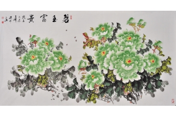 字画搜索_国画牡丹图