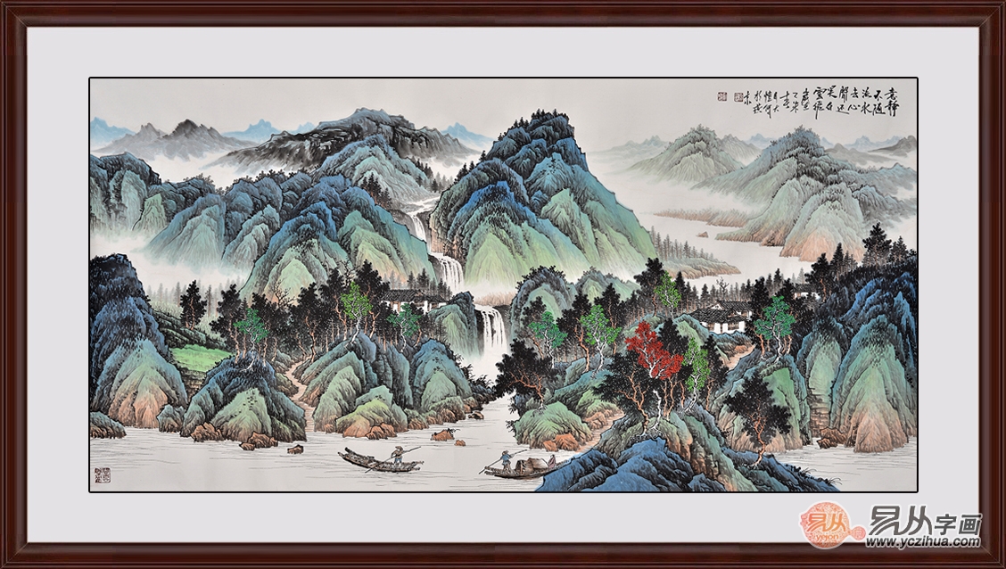 吴大恺的山水画有收藏的价值吗