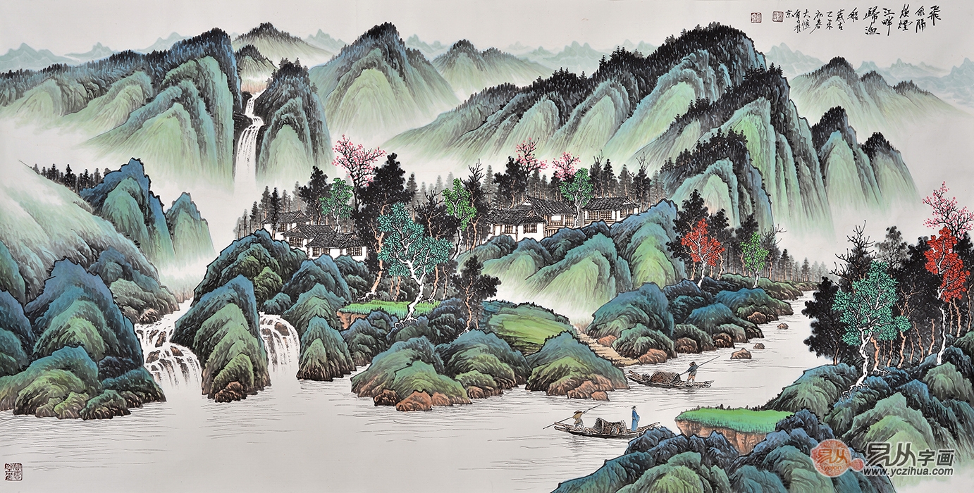 吴大恺的山水画值得收藏吗