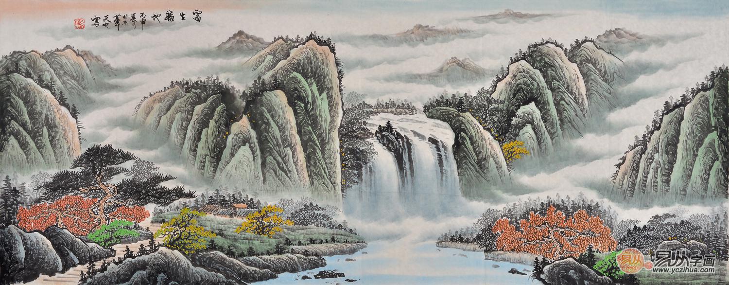 唐代北总李昭青绿山水画的艺术特色