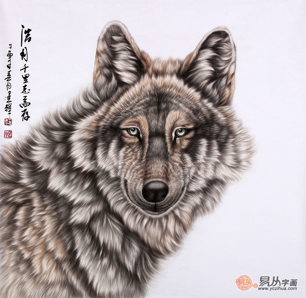 王建辉最新力作动物画作品欣赏 名家书画深受欢迎