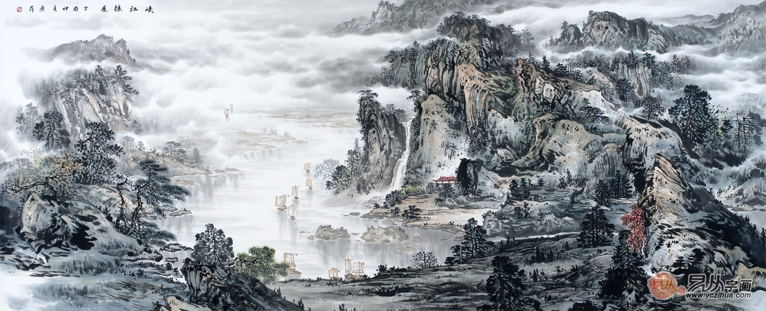 赵洪霞山水画有名吗？他的画作值不值得收藏？