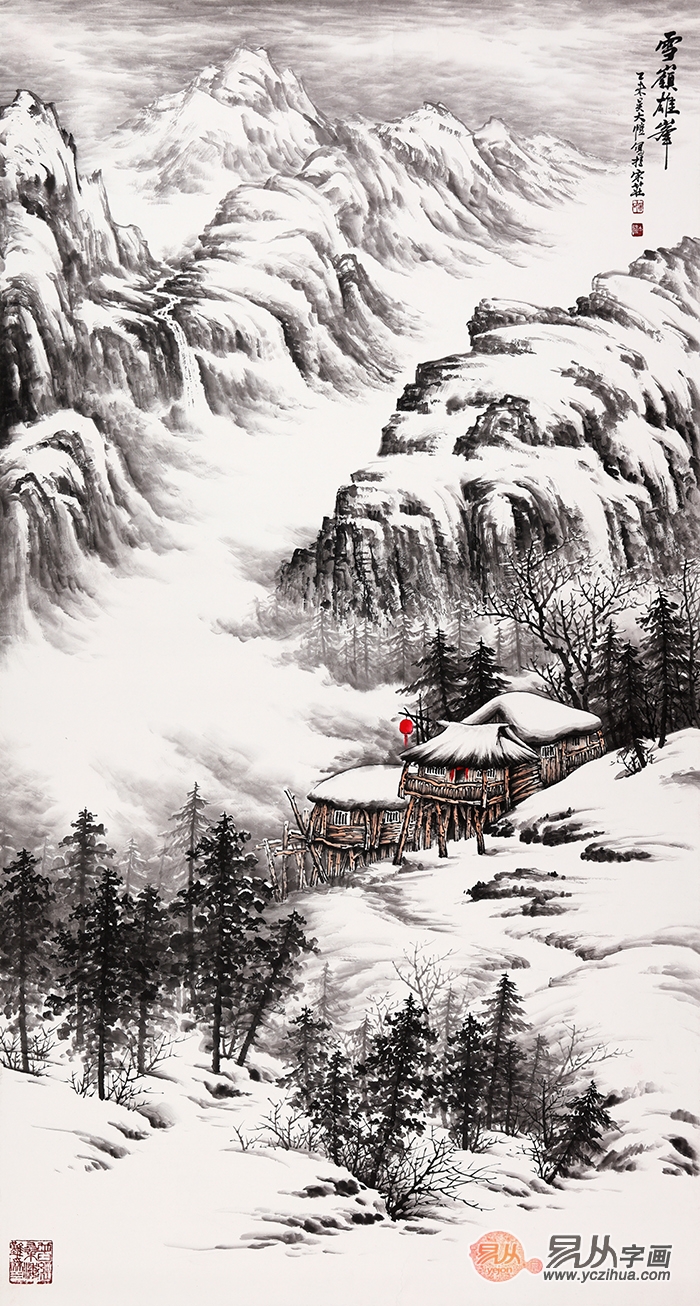 吴大恺的山水画如何？你感受过这样的艺术魅力吗？