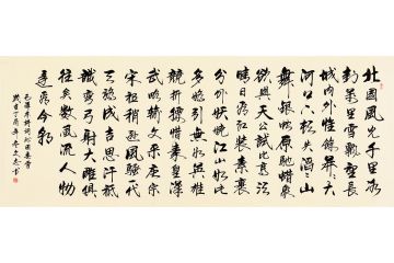 国家一级书法师李文志新品《沁园春·雪》