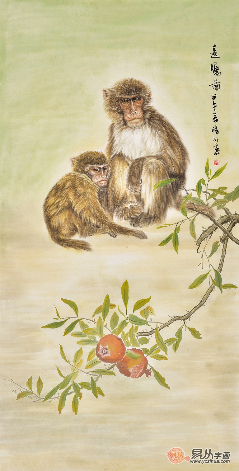 国画猴，猴年大吉猴图赏析