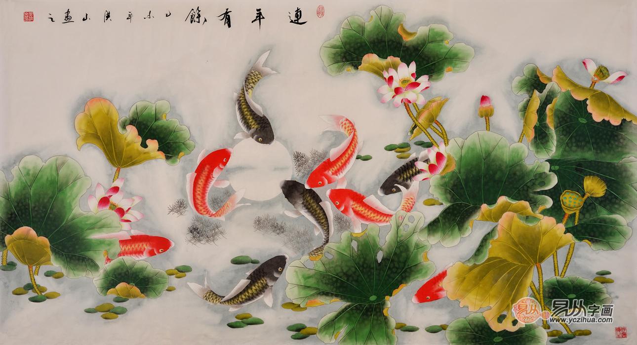 当代画家张洪山，实力派工笔花鸟画作品欣赏