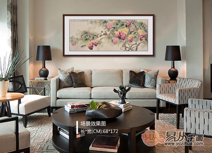 中式田园风格室内装饰画，缔造典雅恬静的家居生活