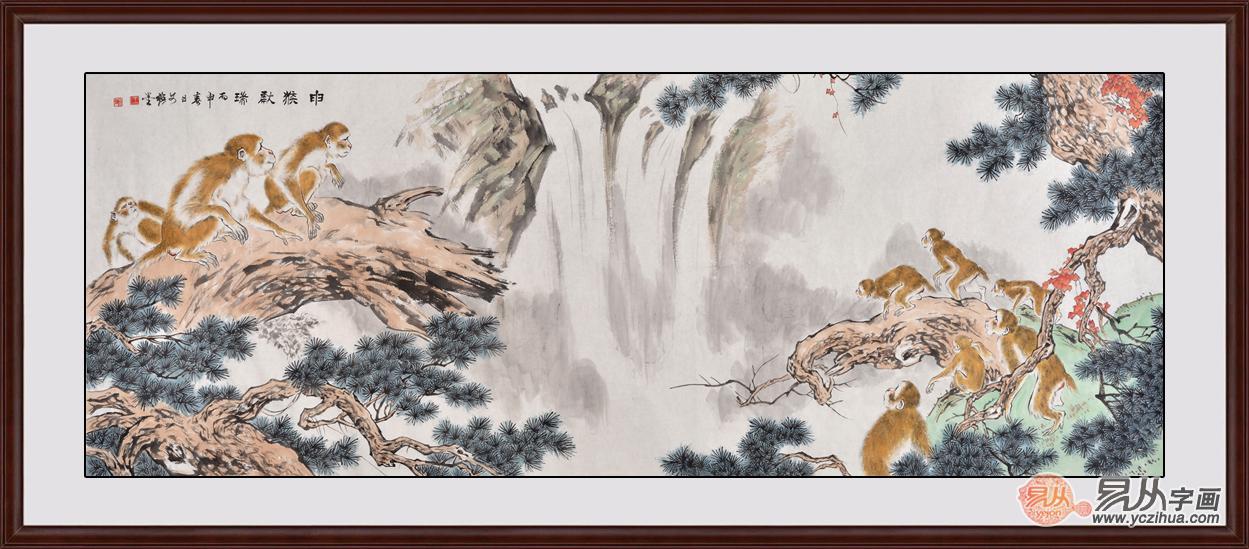 丙申猴年画吉猴：国画猴图中的美好寓意