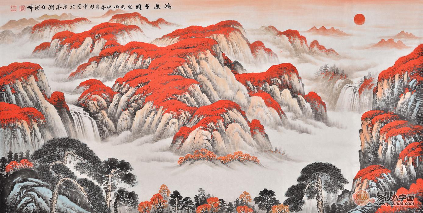 “北张南谢”之谢稚柳山水画的艺术特色解析