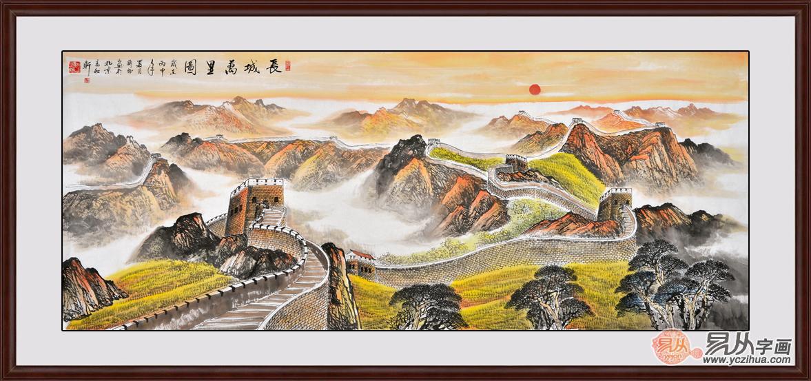 古意盎然，元代画家赵孟頫空灵悠然的山水画作品欣赏
