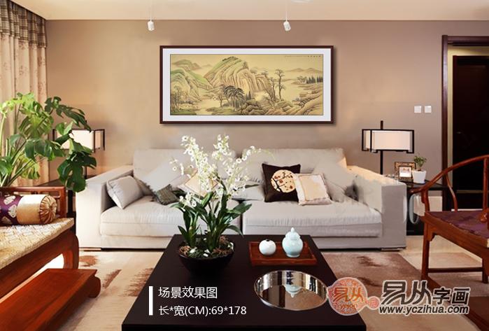 不一样的客厅装饰元素塑造完美的家，客厅沙发背景墙装饰画欣赏
