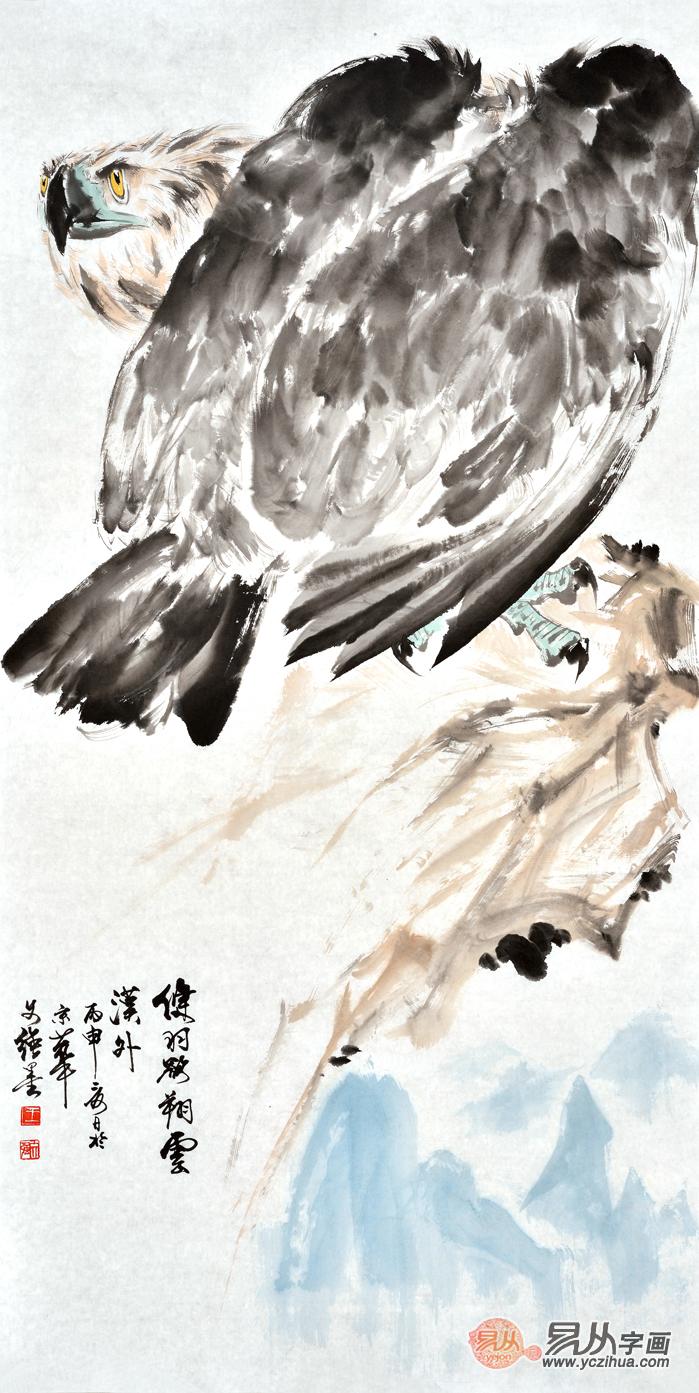 《鹰石山花图》拍得2.79亿元创潘天寿个人历史新高