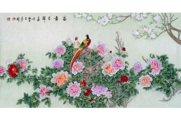 王建辉最新“锦堂富贵图”《富贵吉祥》