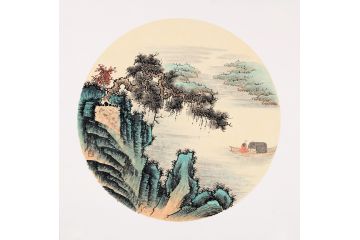 客厅/餐厅/走廊/书房 王宁新品《青山秀水任我游》