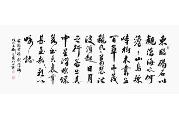 古诗词 刘光霞书法作品《观沧海》