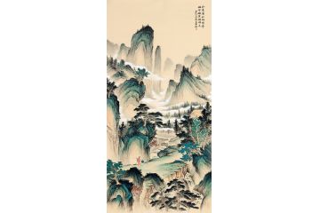 王宁仿古画精品《正是清和好时节 嫩可娇叶媚晴天》