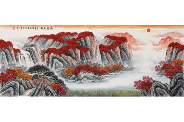 吉利红文化 薛波新品力作聚宝盆《鸿运天成》