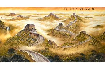 长城山水 胡爱民最新山水力作《龙腾九州》
