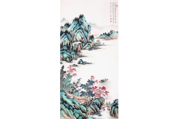 薛大庸新品四尺竖幅《题王处士郊居 唐·白居易》
