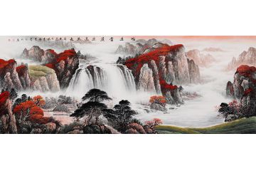 旺家运 兴人丁 李林宏老师聚宝盆《鸿运当头源远流长》