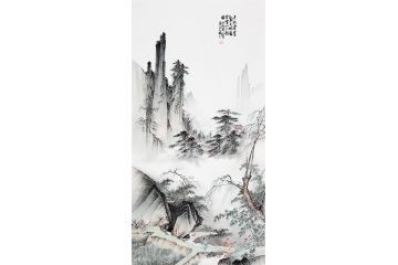 【仿古】易水国画《千秋笔墨惊天地 万里云山入画图》