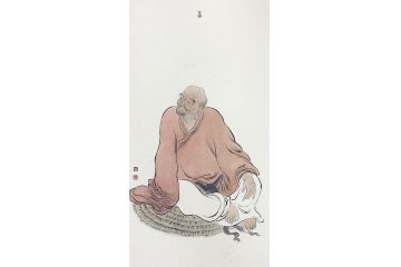 中美协会员张琪经典佛教画《十八罗汉图》
