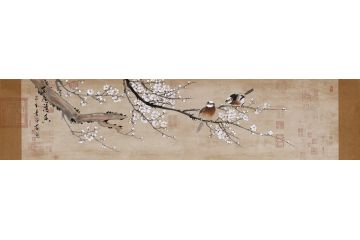 许芬四尺横幅梅花图《满庭清香》·