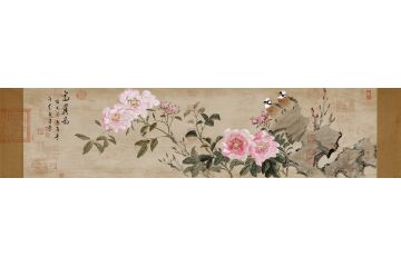 花开富贵 许芬老师新品花鸟画《富贵图》·