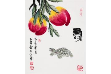 【齐派艺术佳作】朴喆老师作品《寿》