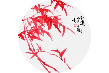 张金凤小品花鸟画新作《红运》
