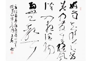 杨久春诗词书法《春夜喜雨》