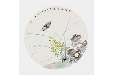 玉婉老师新品花鸟画《香风清远》