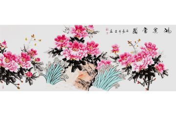 希芸老师手绘精品佳作《鸿运当头》