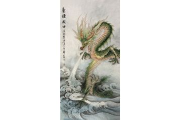 《狼行天下》￥5,900立即購買家居裝飾 王建輝動物畫龍系列《雙龍戲珠