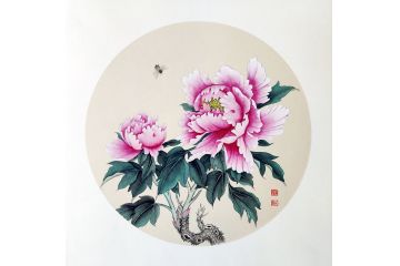 花开富贵 任正华新品牡丹图《穷款》