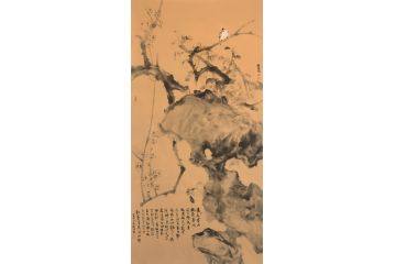 国画梅花图 周传波新品花鸟画《梅香》