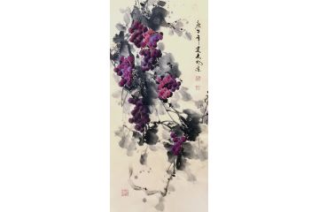 硕果累累 高建文新品葡萄图《穷款》