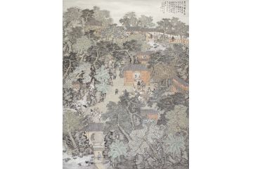 国展获奖作品 中美协会员林树昭山水画《高仕》