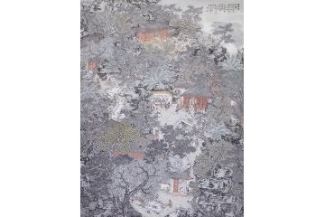 国展获奖作品 中美协会员林树昭山水画《南园会诗图》