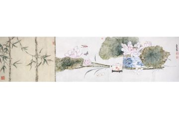 家居装饰画 吴贞光新品佳作花鸟画《穷款》