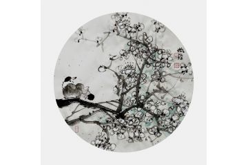 郭执铨老师 新品推荐斗方《穷款》