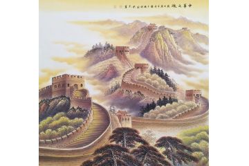 龙腾千秋中华魂 李国胜新品斗方画《中华之魂》