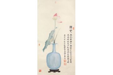 实力派画家王东新品力作花鸟画《清心》