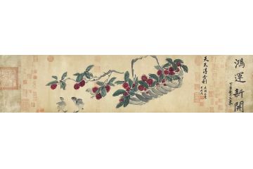实力派画家王东新品力作花鸟画《鸿运新开》