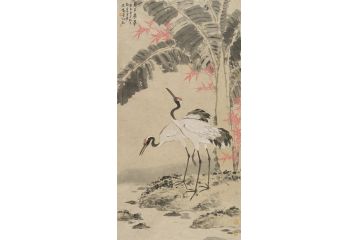 中美协会员李亚花鸟画作品《君子风骨》