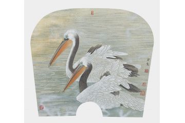 中美协会员赵金生工笔花鸟画作品《穷款》