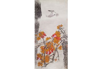 实力派画家周同祥写意花鸟画《穷款》
