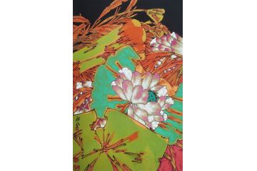 中美协会员胡朝水写意花鸟画《穷款》