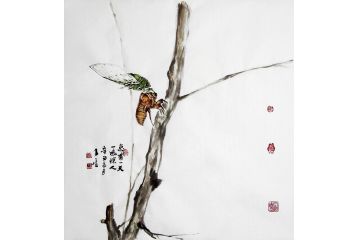 柳子峻新品写意动物画《总有一天一鸣惊人》