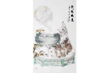 柳子峻新品写意动物画《梦想成真》